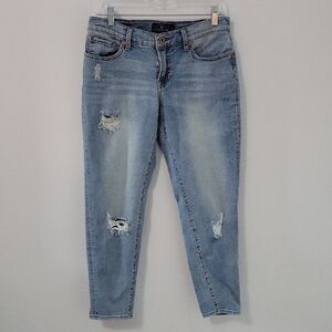 Lucky Brand Sienna Cigarette Ankle Jeans, Size 4/27